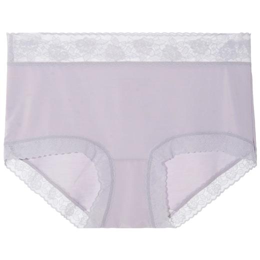 【莫代尔蚕丝】SCHIESSER德国舒雅女士莫代尔蚕丝蕾丝中腰平角小裤30/20082T 商品图8