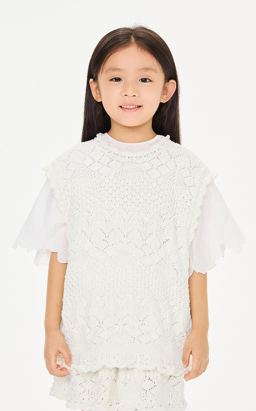 jnby   26年春款  毛衫背心 1Q2313310 商品图6