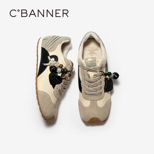 千百度 26年春季新品 时尚休闲鞋 A26160850 商品图4