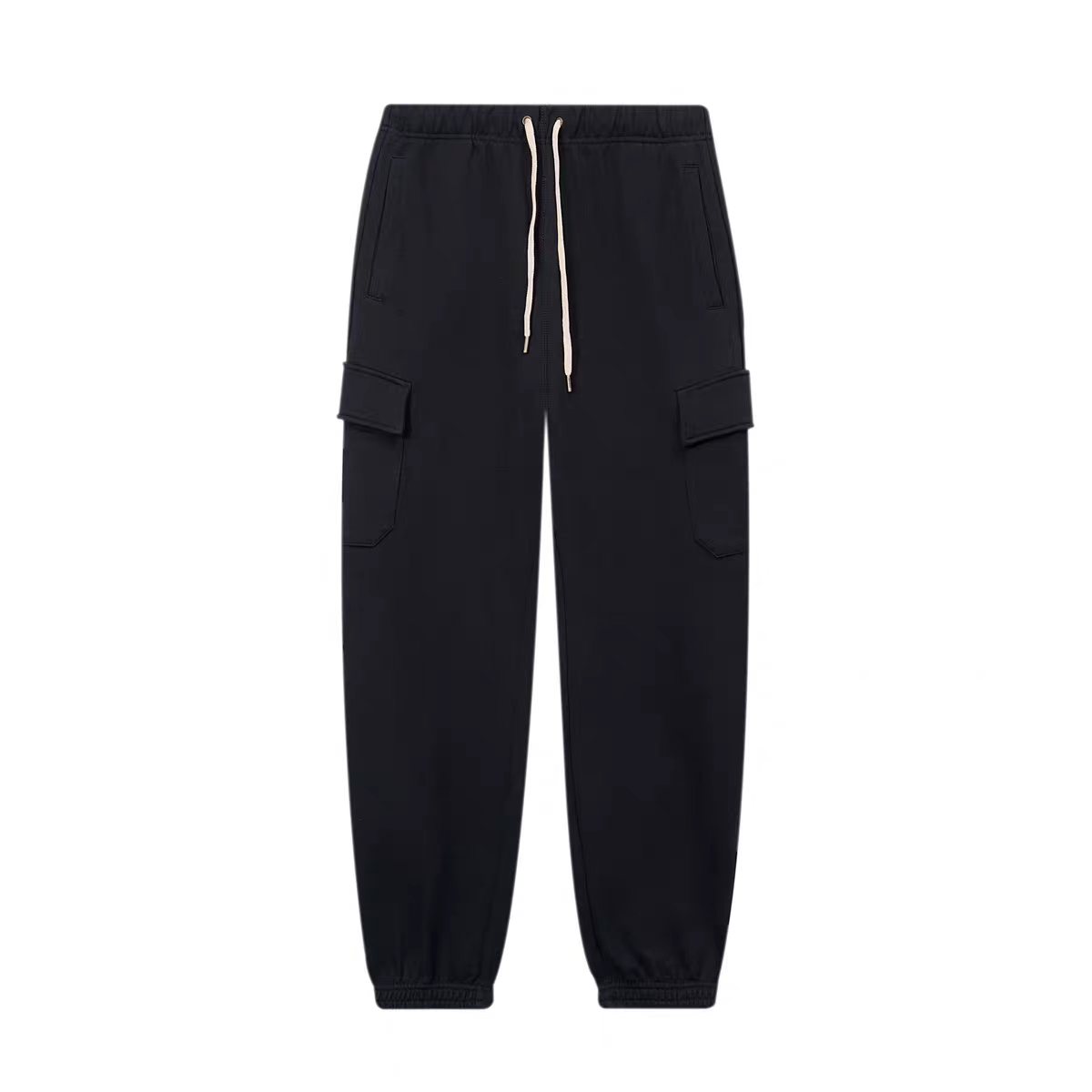 李宁卫裤男子2025秋季新款反伍BADFIVE束脚宽松运动长裤AKLVC07