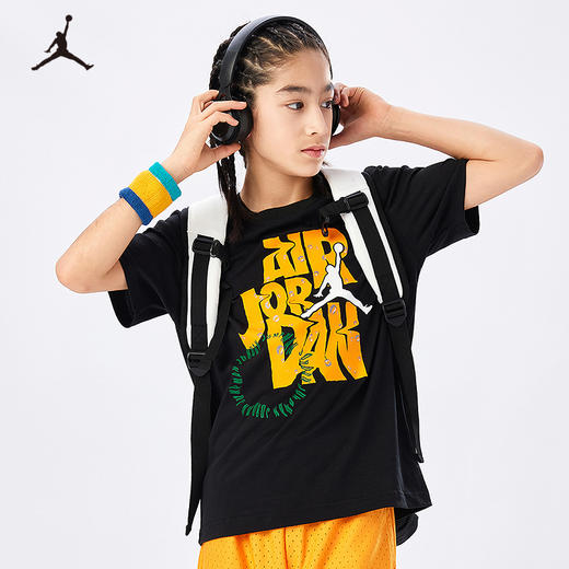 JORDAN 夏 大童小童 短袖T恤 JDB-TE-D150 商品图0