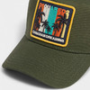 DSQUARED2 中性徽标贴片刺绣棉质棒球帽 军绿色 BCM0037 05C00001 8066 商品缩略图4