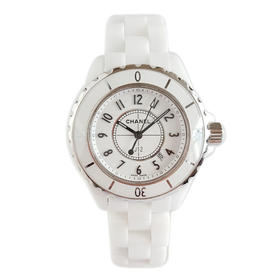 【95新】CHANEL 香奈儿H0968石英机芯日期显示33MM（女款）J12系列陶瓷300126NJS22