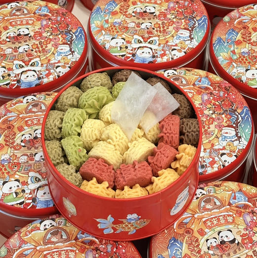 一盒快递包邮丨新年云朵曲奇丨六种口味 商品图0