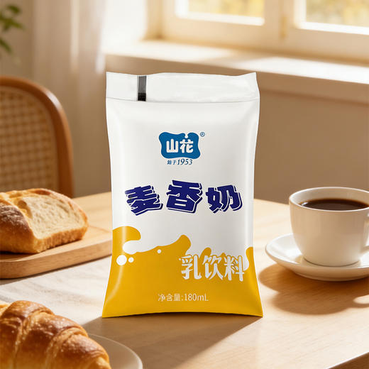 贵州特产山花百利包麦香奶180mL*16袋贵州老字号 商品图2