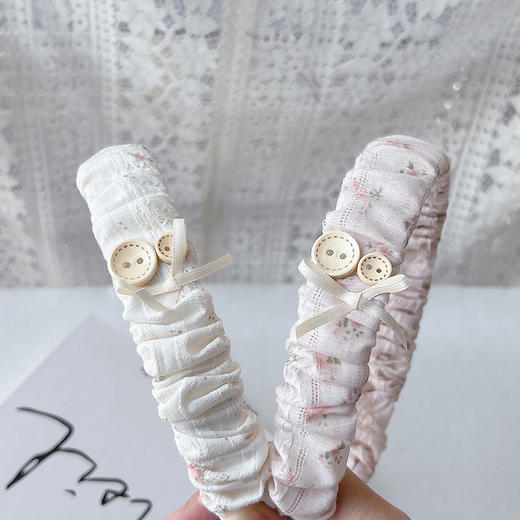 ZY南法碎花木扣NFZY发箍-纪念日百货门店同款169447975 商品图2