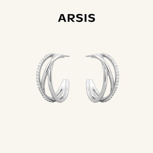 ARSIS｜自由搭配系列 循光耳环大号 商品图0