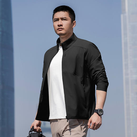 【龙牙上新】龙牙隐之轻鹿针织抗UV立领夹克加强版 商品图4