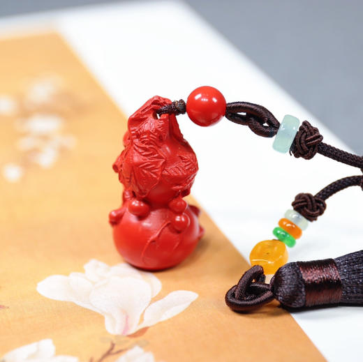 朱砂葫芦挂饰 商品图4