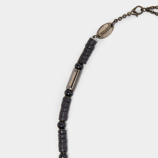 DSQUARED2 女士夏季复古手链 黑色 NEM0337 37000364 2124 商品图1