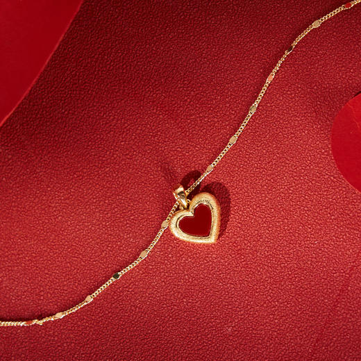 大英博物馆欧洲文化艺术项链心耀永恒爱心项链 商品图2