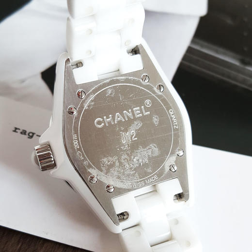 【95新】CHANEL 香奈儿H0968石英机芯日期显示33MM（女款）J12系列陶瓷300126NJS22 商品图7