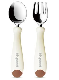 世喜3D不锈钢刀叉(胡桃棕) 商品图0