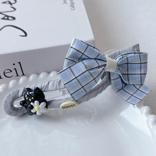 ZY学院格猫咪懒人夹GZXY发夹-纪念日百货门店同款169452256 商品图1