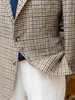 Orazio Luciano 米色格纹单西 商品缩略图6