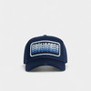 DSQUARED2 中性字母徽标贴片棉质棒球帽 蓝色 BCM0977 05C00001 3073 商品缩略图0