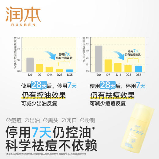 润本青少年祛痘修护精华霜 祛痘儿童面霜 青春期护肤男女孩 商品图7