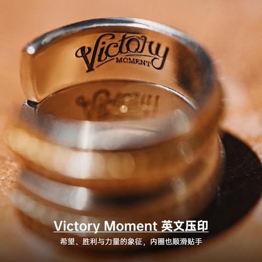 马登工装美式复古白黄铜开口戒指vintage纳瓦霍手指环配饰品男款 商品图2