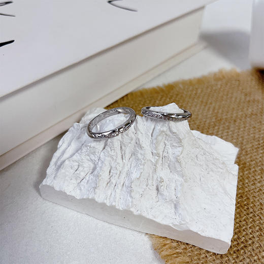 情侣款对戒小众设计-纪念日百货门店同款168997473 商品图0