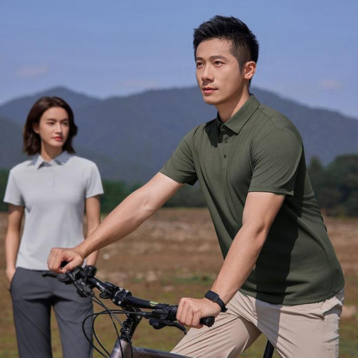 驰野超导丝速干polo衫短袖夏季透气上衣  HLS-GF81018# 商品图1