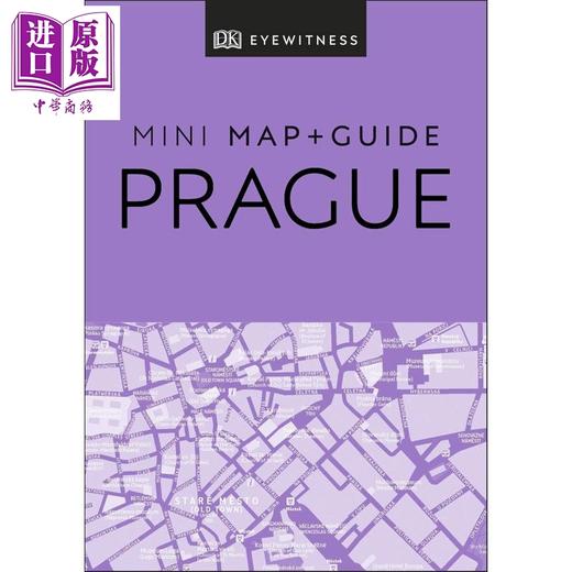 预售 【中商原版】布拉格 DK口袋旅行指南与迷你地图 DK Prague Mini Map and Guide 英文原版 DK Travel 商品图0
