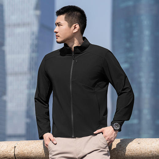 【龙牙上新】龙牙隐之轻鹿针织抗UV立领夹克加强版 商品图1