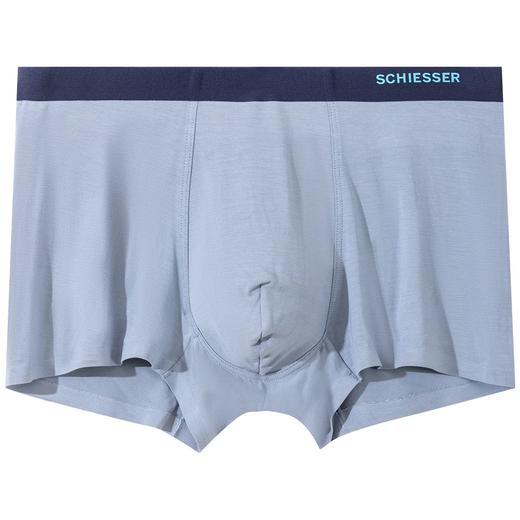 【超柔莫代尔】SCHIESSER德国舒雅男士超柔莫代尔无痕平角底裤内裤单条装35/24881T 商品图8