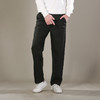 DRONKOO 2026 半松紧腰左口袋压线织唛斜纹小直筒中厚休闲长裤 商品缩略图1