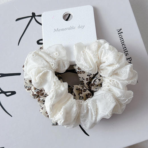 韩系碎花温柔甜美少女感对装发圈-纪念日百货门店同款169447916 商品图2