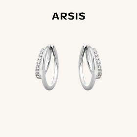 ARSIS｜自由搭配系列 循光双层耳圈