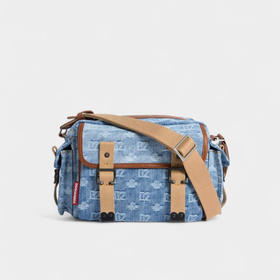 DSQUARED2 男士字母徽标图案 Monogram 牛仔斜挎单肩包 混色 CBM0077 10108819 3098