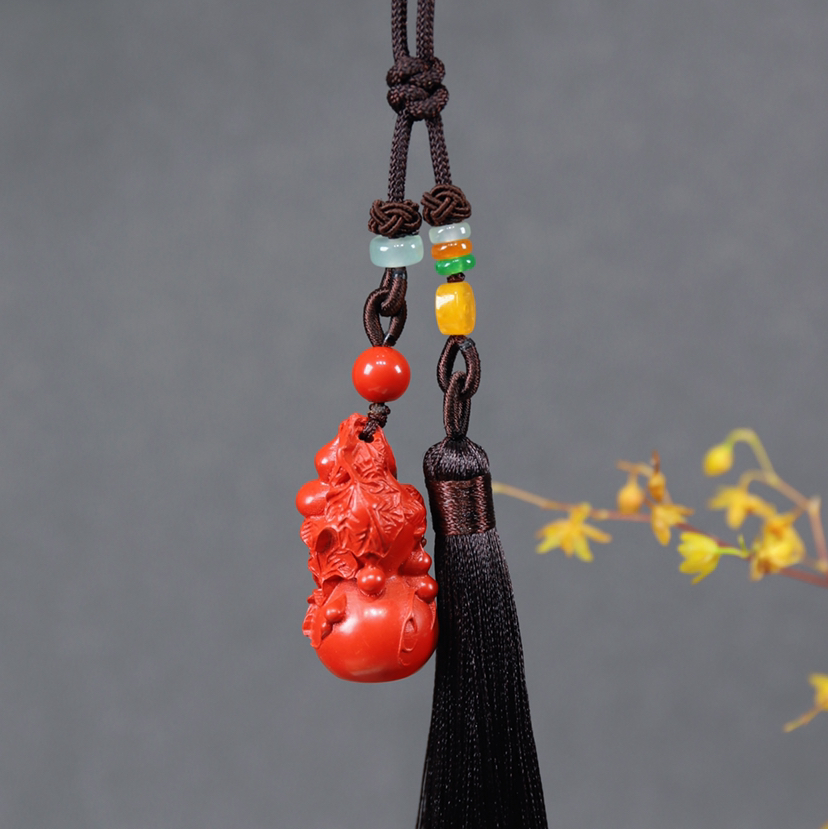 朱砂葫芦挂饰