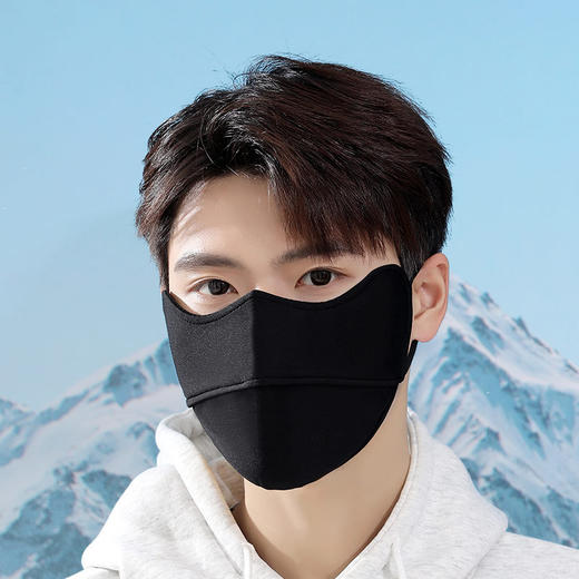 【买1送1 不打烊 春节正常发货】 男女秋冬季保暖防风防寒户外骑行面罩透气加绒加厚口罩 商品图1