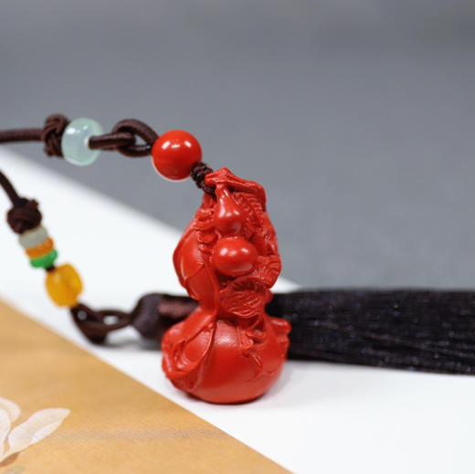 朱砂葫芦挂饰 商品图3