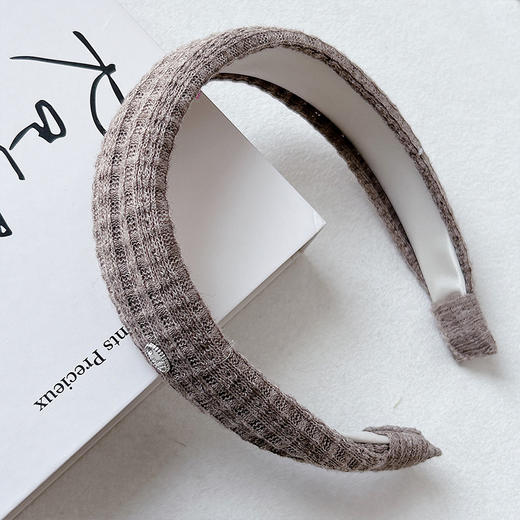 百搭通勤韩版气质宽版针织发箍-纪念日百货门店同款169453021 商品图4