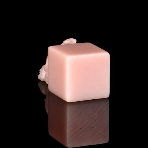 孤品17829云南粉冻神龟钮方章名章长寿顽强智慧吉祥2.0*2.0*4.1cm 商品图4