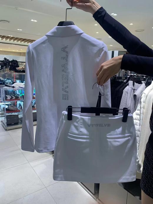 V12*家早春新款女士加绒半裙，弹力面料复合加绒W822462-54 商品图7