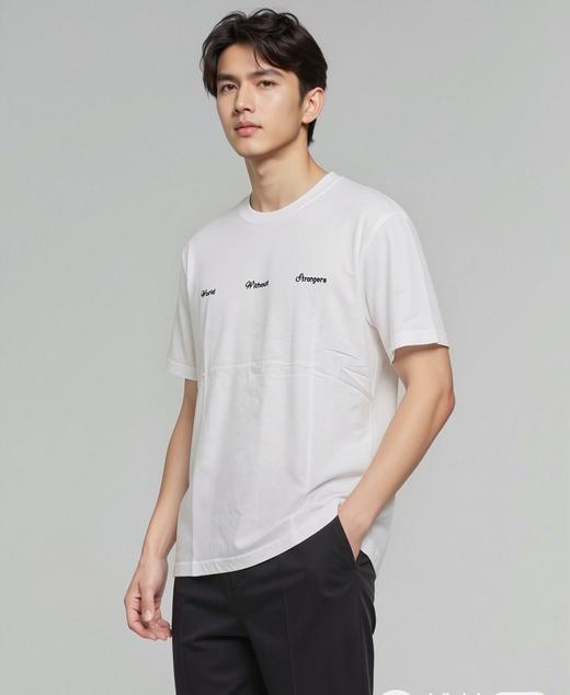 佐丹奴男装26年新款全棉时尚T恤衫01096310 商品图0