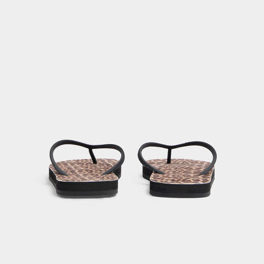 DSQUARED2 女士字母徽标贴片Wild2人字拖鞋 黑色 FFW0001 17208868 M4269 商品图2