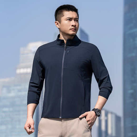 【龙牙上新】龙牙隐之轻鹿针织抗UV立领夹克加强版 商品图6