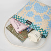 大英博物馆巴斯特系列萌猫猫头编织包单肩包-果绿色 浅蓝色 商品缩略图3