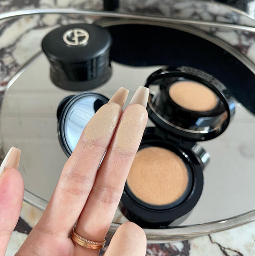 GIORGIO ARMANI · 限定黑奢mini小气垫 #1号 中性一白 5g 商品图7