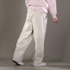 DRONKOO 2026 抽绳半松紧满幅不规则竖纹喷色做旧中厚休闲长裤 商品缩略图3