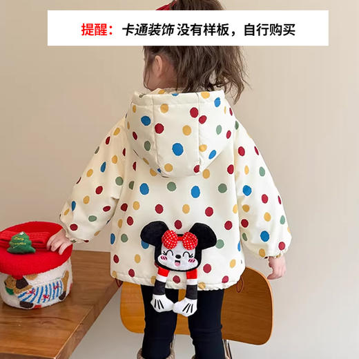 裁缝学苑TS32女童夹棉外套纸样儿童加厚二棉童装棉衣上衣版型图纸 商品图2