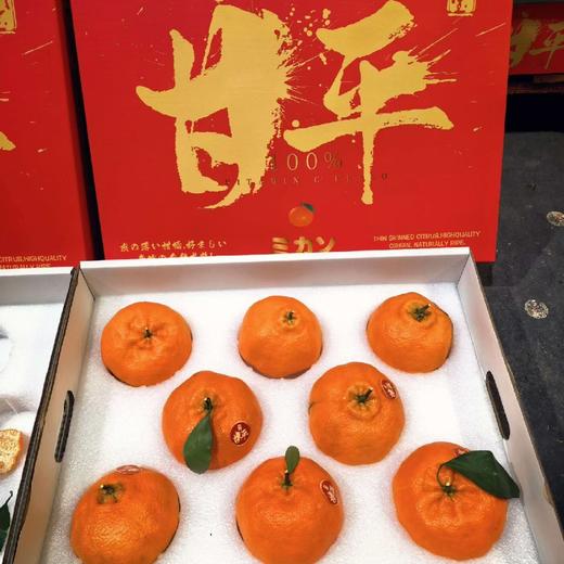 柑橘皇后~甘平【8-10粒装 礼盒➕礼袋】引进品种，果皮超薄，口感细嫩化渣，高糖低酸，不打糖，不打任何甜蜜素，柑橘中的高端品。 商品图3