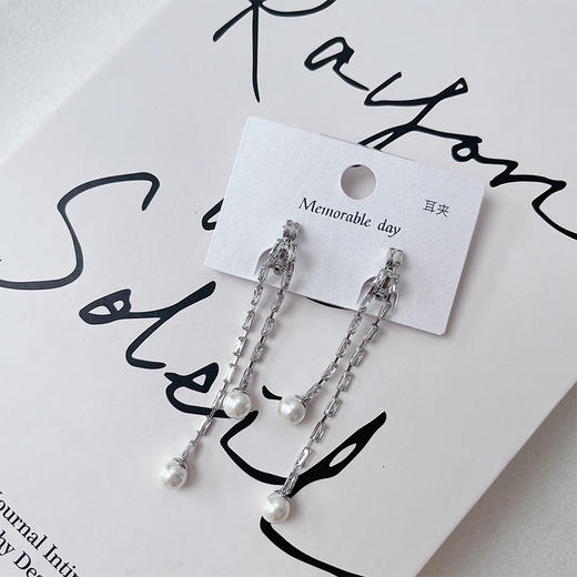 百搭珍珠系列耳夹-纪念日百货门店同款169698985 商品图4
