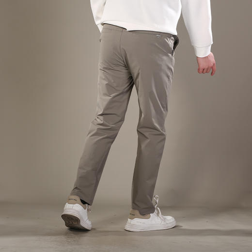 DRONKOO 2026 半松紧腰左袋钉扣高弹中厚休闲长裤 商品图3