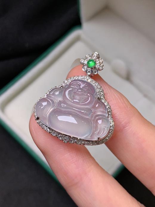 佛公翡翠吊坠 商品图3