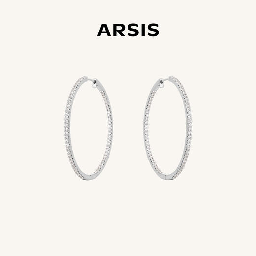 ARSIS｜自由搭配系列 循光大耳圈 商品图0