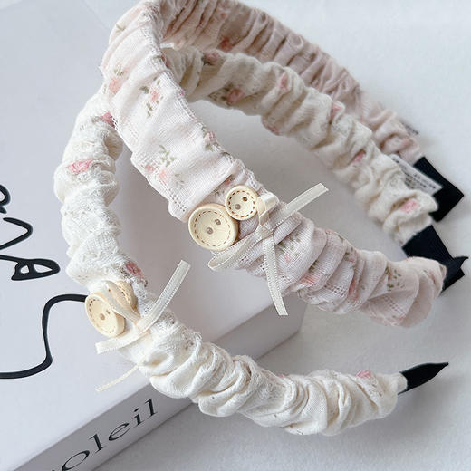 ZY南法碎花木扣NFZY发箍-纪念日百货门店同款169447975 商品图0